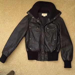 Michael Kors leather jacket